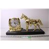 Image 1 : Vintage Horse Clock