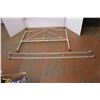 Image 2 : *Vintage White Cast Iron Single Bed Frame - 46" Wide
