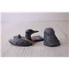 Image 3 : Stone Loon and Owl Figurines