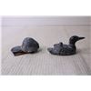 Image 3 : Stone Loon and Beaver Figurines