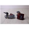 Image 2 : Stone Loon and Beaver Figurines
