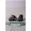 Image 1 : Stone Bear and Owl Figurines