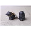 Image 2 : Stone Bear and Owl Figurines