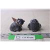 Image 1 : Stone Bear and Owl Figurines