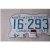 Image 3 : 1975 Northwest Territories Polar Bear License Plate