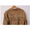 Image 8 : *Vintage Men's Suede Jacket - Size Medium