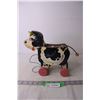 Image 1 : Vintage Fisher Price Cow Pull Toy
