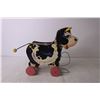 Image 2 : Vintage Fisher Price Cow Pull Toy