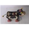 Image 3 : Vintage Fisher Price Cow Pull Toy