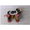 Image 5 : Vintage Fisher Price Cow Pull Toy