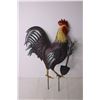 Image 6 : (3) Rooster Yard Decorations
