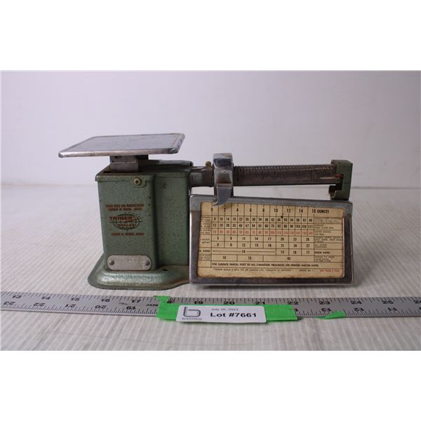 Vintage Letter Scale