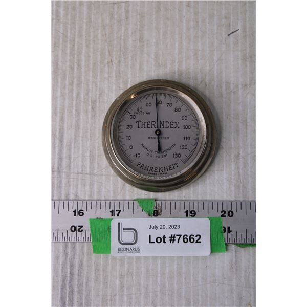 Therindex Metallic Thermometer