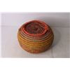 Image 4 : Vintage Woven African Bowl and Tray