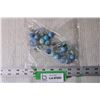 Image 1 : Assorted Blue Marbles