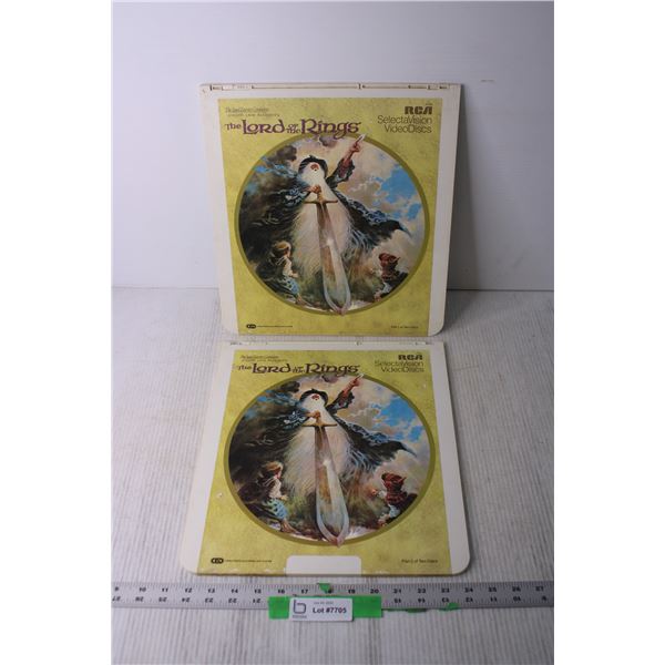 The Lord of the Rings RCA Video Disc
