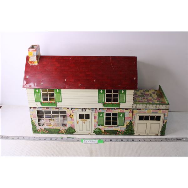 Vintage Tin Doll House