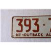 Image 2 : Vintage Australian License Plate