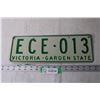 Image 1 : Vintage Australian License Plate