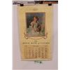 Image 1 : Vintage 1938 Princess Elizabeth Calendar