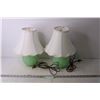 Image 1 : (2) Vintage Boudoir Lamps (Working)
