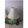 Image 2 : (2) Vintage Boudoir Lamps (Working)