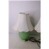 Image 3 : (2) Vintage Boudoir Lamps (Working)