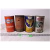 Image 1 : (4) Vintage Tin Oil Cans - Esso, Motor Oil