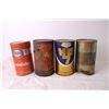 Image 4 : (4) Vintage Tin Oil Cans - Esso, Motor Oil