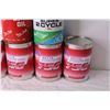 Image 3 : (6) Vintage Tin Oil Cans - Royco, Shell