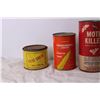 Image 3 : (4) Tin Cans (Some Full)