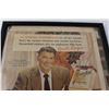 Image 3 : Framed Ronald Reagan Chesterfield Cigarette Advertisement (12" x 15")