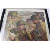 Image 2 : Framed World War II Ad (12" x 15")