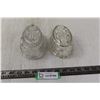 Image 1 : (2) Antique Glass Jelly Molds