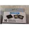 Image 4 : (6) Quandru, Leuchtturm Square Coin Capsules (Misc. mm Measurements)