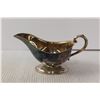 Image 2 : Silver-Plated Gravy Boat with Dish, Apple Sugar Container