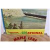 Image 3 : Maple Leaf Package Tours Canadian National Railways Stand with Pamphlet