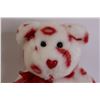 Image 2 : Ty Beanie Buddy Smooch the Kisses Bear