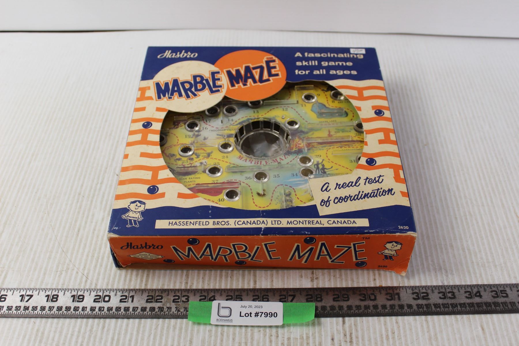 Maze R Game Box Hasbro Marble Maze Game (In Box) - Bodnarus Auctioneering
