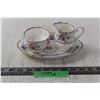 Image 1 : Cream and Sugar Set with Saucer