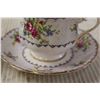 Image 3 : (2) Royal Albert Petty Point Teacups with Saucers