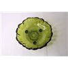 Image 3 : Green Glass Fruit Bowl