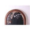 Image 2 : Wooden Hanging Wall Mirror - 13 1/2" x 23"