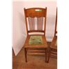 Image 2 : *(2x Bid Price) (2) Vintage Wooden Kitchen Chairs