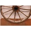 Image 2 : *Vintage Wooden Wagon Wheel - 50" Diameter (Some Damage)