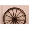 Image 3 : *Vintage Wooden Wagon Wheel - 50" Diameter (Some Damage)