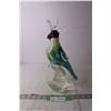 Image 1 : Glass Art Figure of Parrot