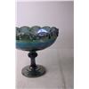 Image 3 : Carnival Glass Bowl on Stand