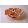 Image 3 : Carnival Glass Painted Dish