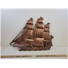 Image 1 : Ceiling Ship Plastic Wall Hanging (28" x 22")